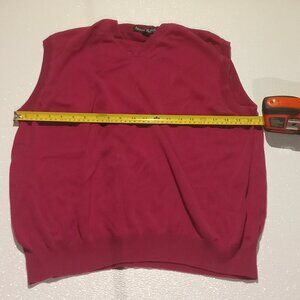 Men's Kenneth Roberts Platinum Sleeveless Vest, Purple, Size XL